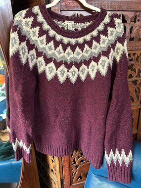 L. L. Bean Scandi Girl Sweater